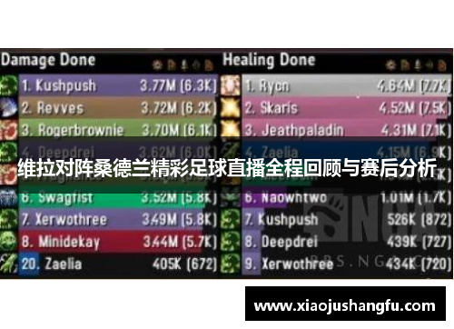 维拉对阵桑德兰精彩足球直播全程回顾与赛后分析